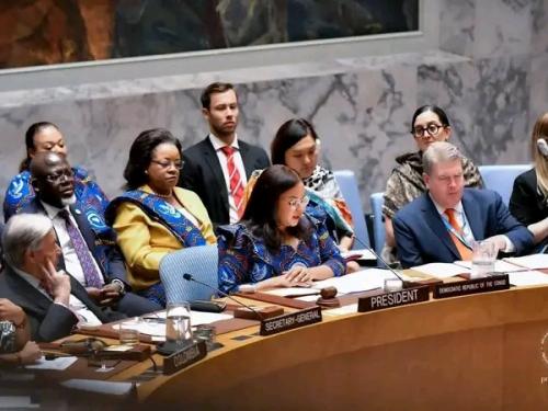 Conseil de sécurité de l’ONU : La RDC veut une gestion équitable des ressources naturelles.